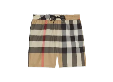 Burberry Men's Check Swim Shorts "Archive Beige"