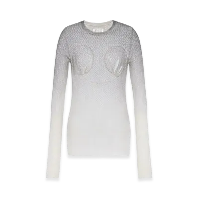 Maison Margiela Sheer Knit Top "Dirty Wash"