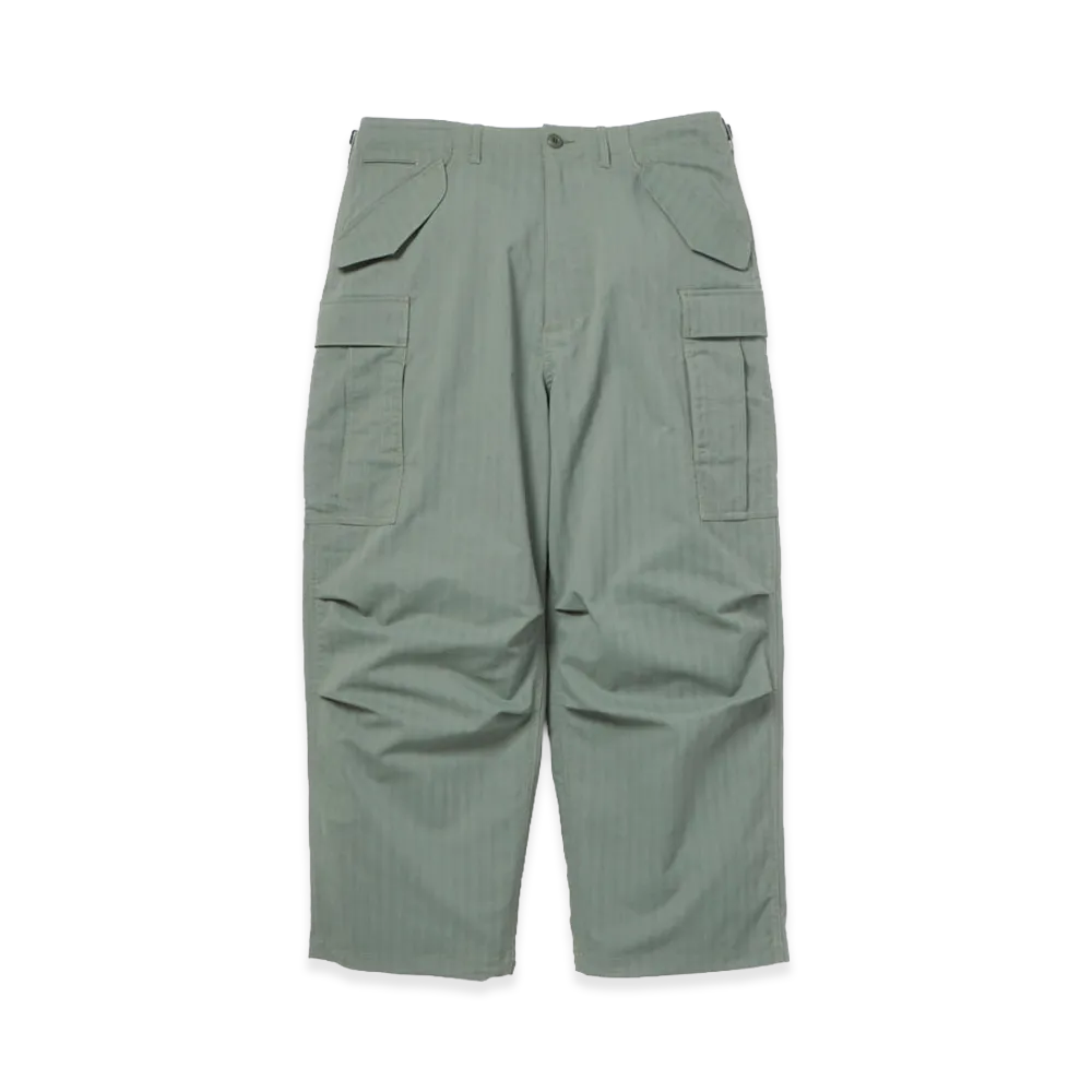 DAIWA PIER39 Tech 6P Field Pants Herringbone "Sage"