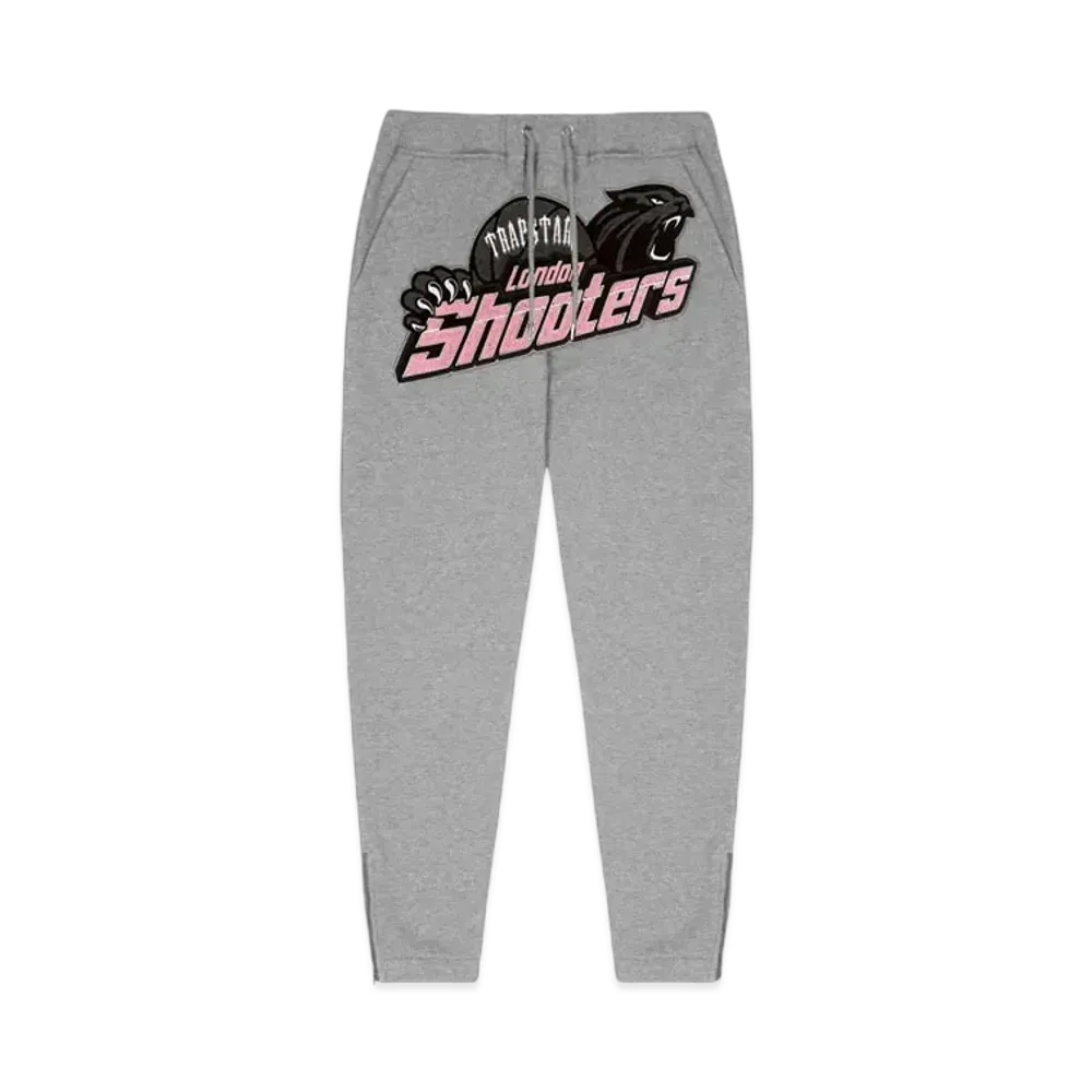 TRAPSTAR Shooters Tracksuit "Grey/Pink"