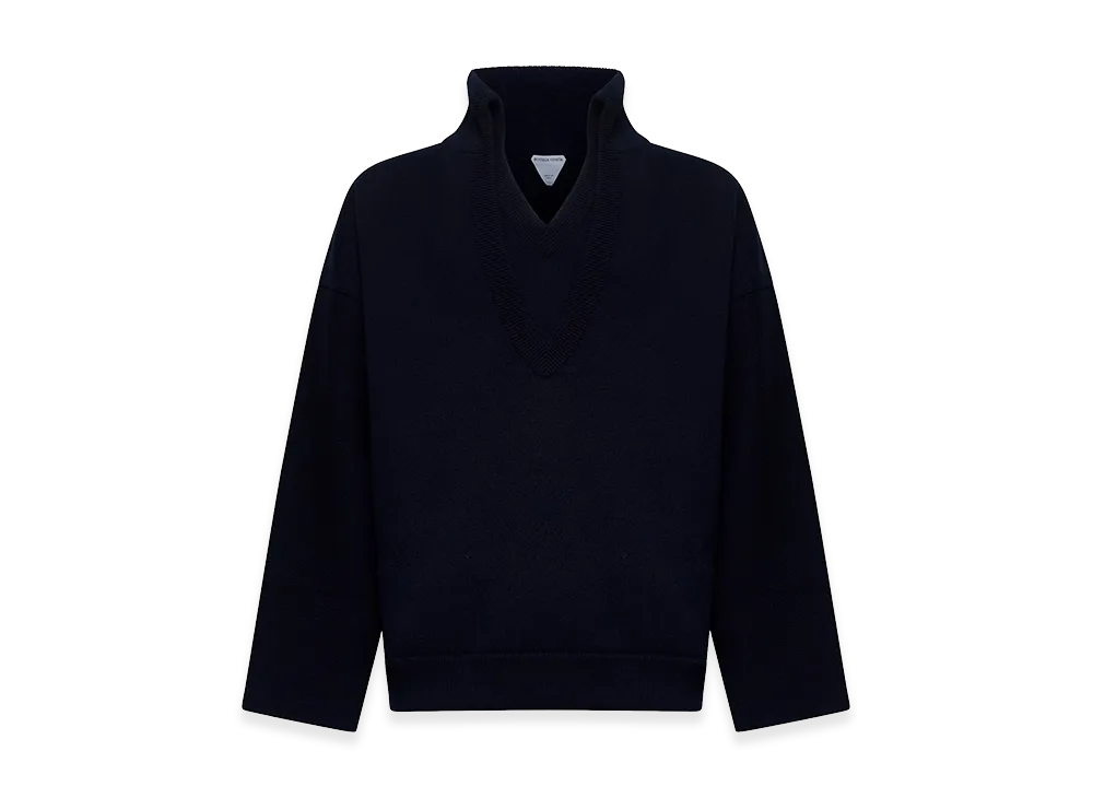 Bottega Veneta Wool Sweater "Midnight Blue"