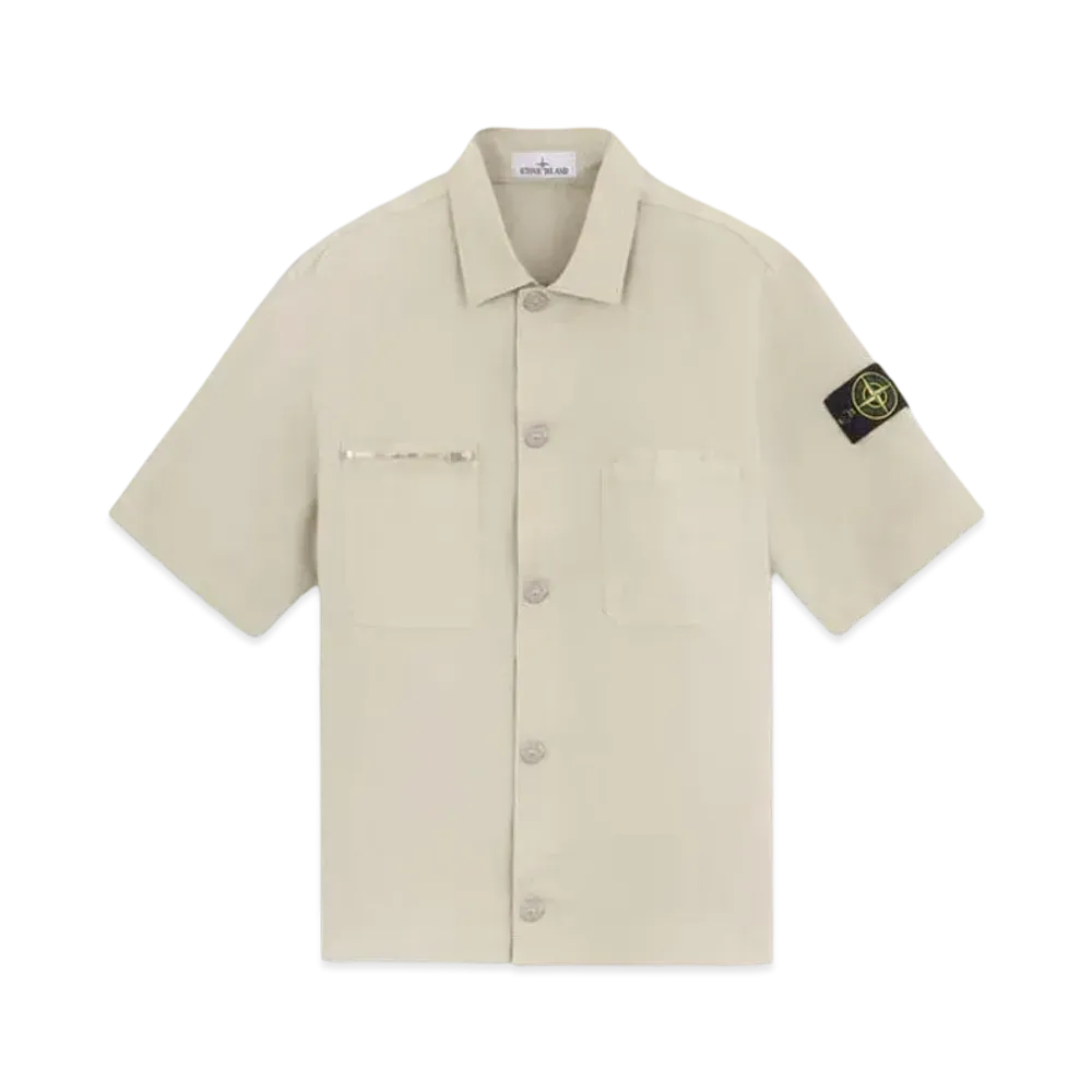 Stone Island 12410 Supima Cotton Twill Stretch-TC "Off White"