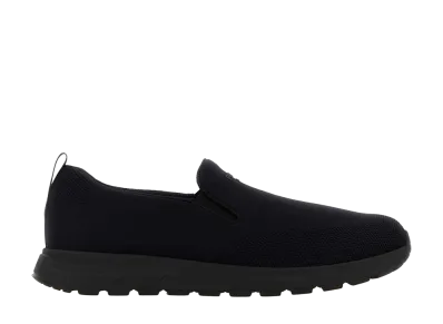 PRADA Jersey Slip Ons "Black"
