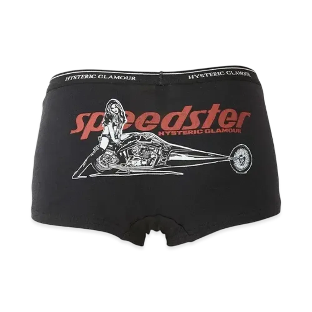 HYSTERIC GLAMOUR Speedster Shorts "Black"