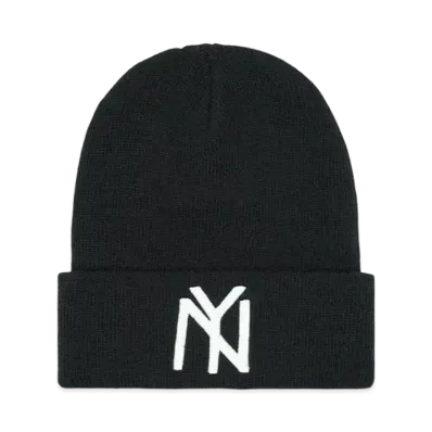 AMERICAN NEEDLE CUFFED KNIT "New York Black Yankees"