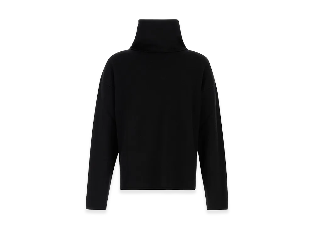 Saint Laurent Pull A Capuche Manch "Black"