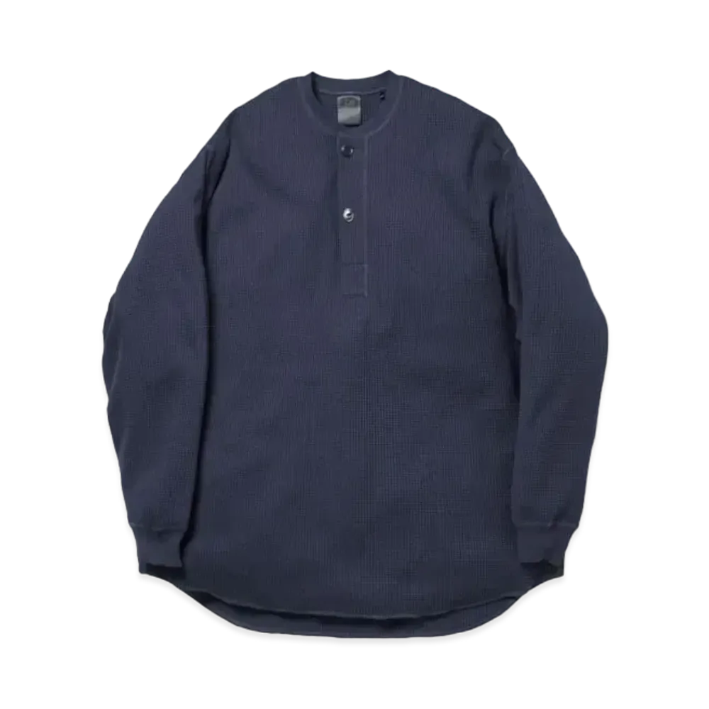 DAIWA PIER39 Tech Thermal Henley Crew L/S "Dark Navy"