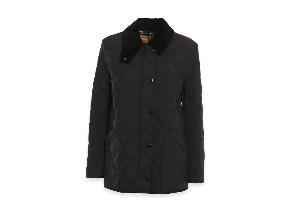 Burberry Women's Quilted Jacket cotswold "Black"
