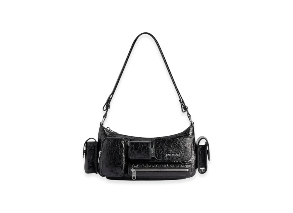 BALENCIAGA Superbusy Crossbody Bag "Black"