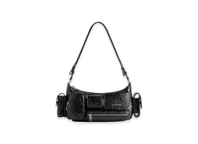 BALENCIAGA Superbusy Crossbody Bag "Black"