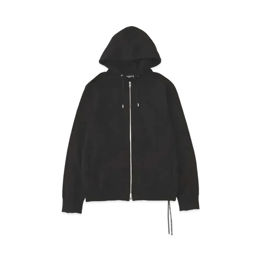 mastermind JAPAN 3D Embroidery Zip Up Hoodie "Black"