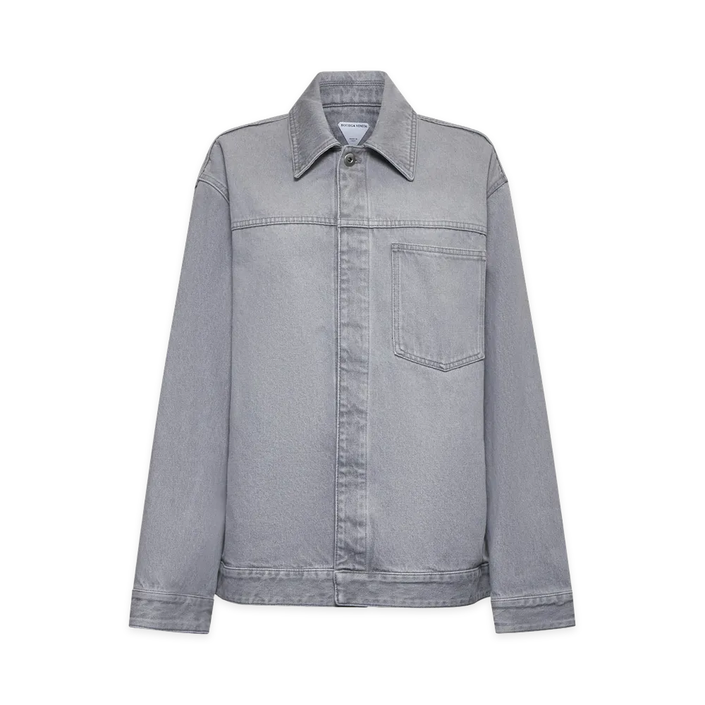 Bottega Veneta Women's Shirts "Light Grey"