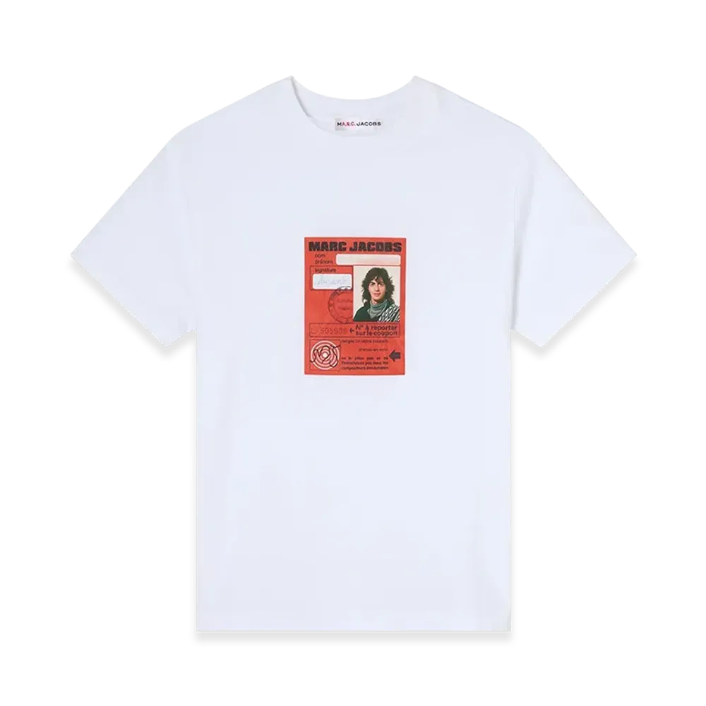 A.P.C. Marc Jacobs. The Carte Orange T-Shirt "White"