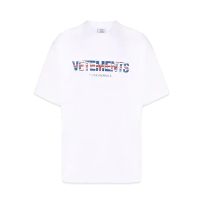 VETEMENTS England Logo Tee "White"