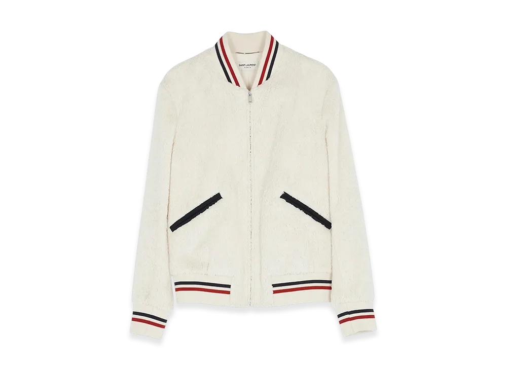 Saint Laurent Paris Blouson "White"