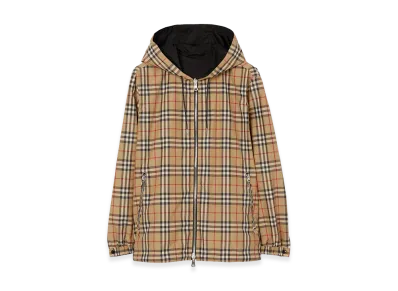 Burberry Reversible Check Jacket "Archive Beige"