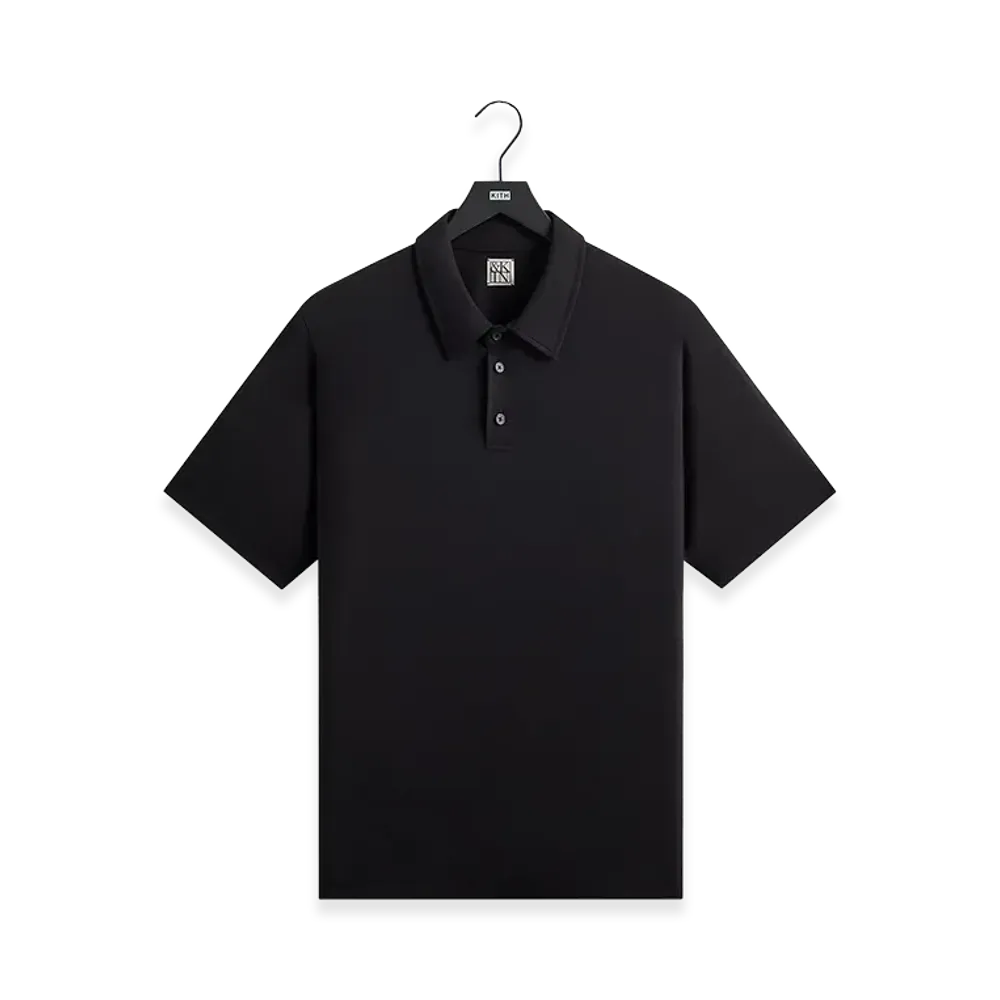 Kith &Kin Soft Modal Blend Heathrow Polo "Black"