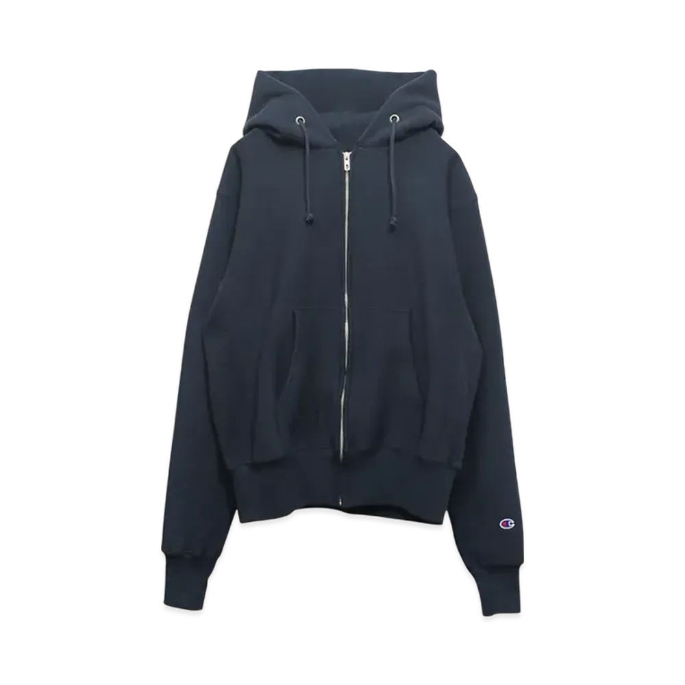 Champion Reverse Weave Zip Up "Navy"