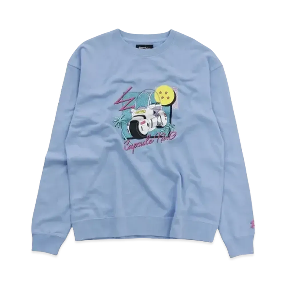 Peace and After x Dragon Ball Capsule No.9 Sweatshirt "Light Blue"