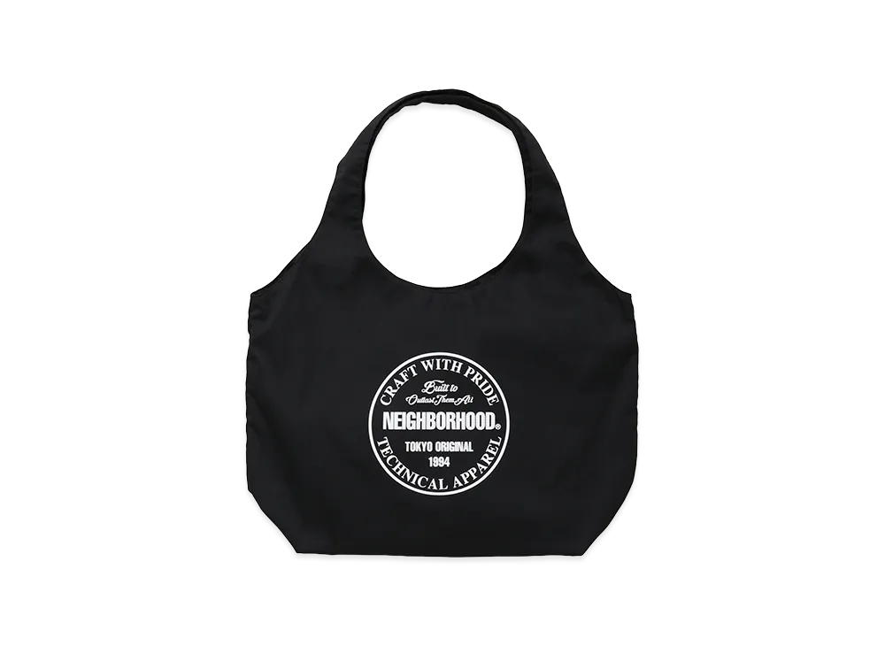 NEIGHBORHOOD Logo Monk Bag "Black"