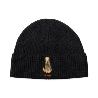 Polo Ralph Lauren Golden Retreiver Beanie "Polo Black"