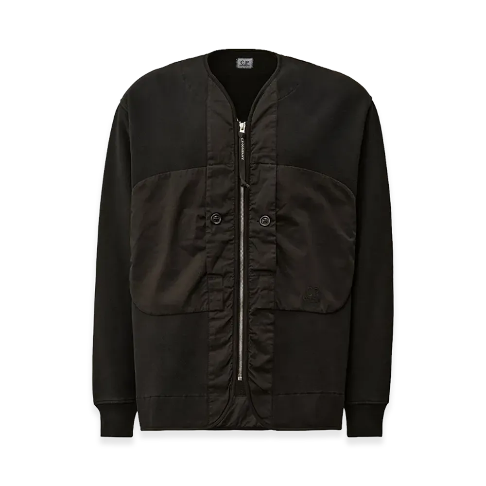 C.P. Company Zip Sweatshirt "Black"