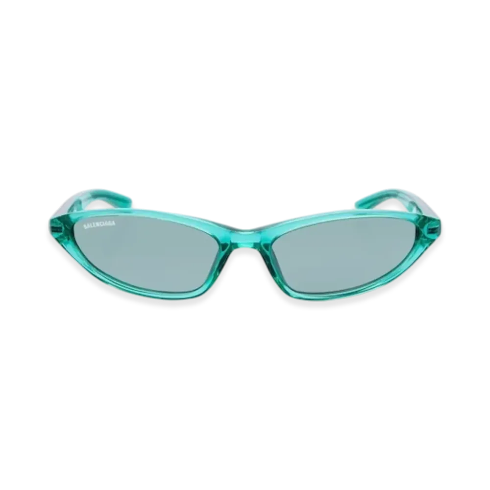 BALENCIAGA Neo Oval 2.0 Sunglasses "Blue"