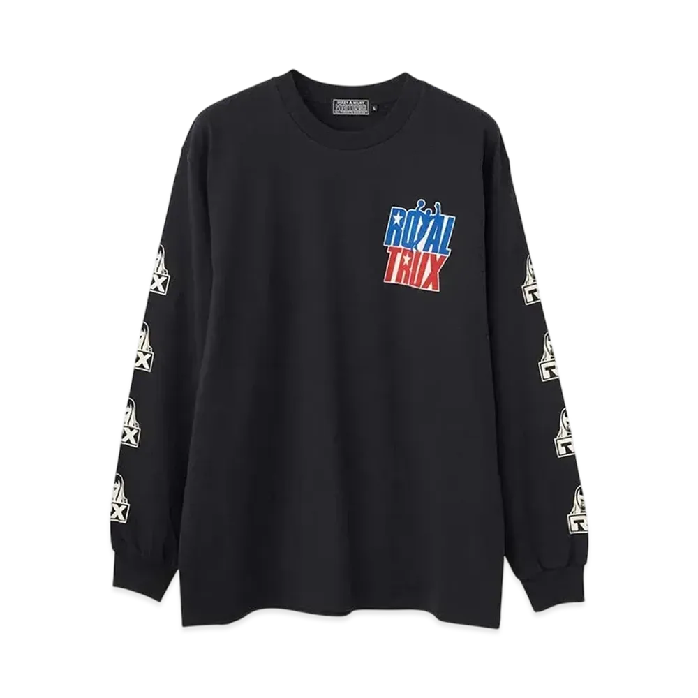 HYSTERIC GLAMOUR Royal Trux/Rtx Fire Ball T-Shirt "Black"