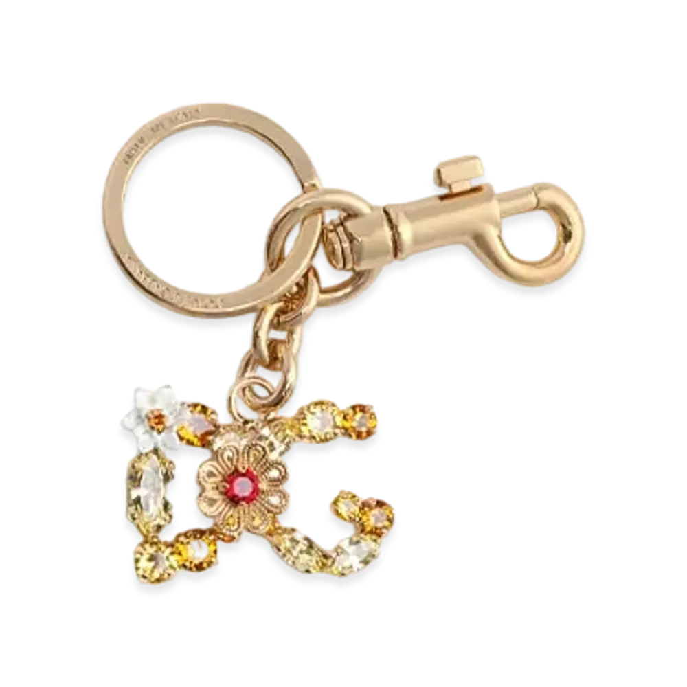 Dolce&Gabbana Key Holder Multi-Color DG "Multicolor"