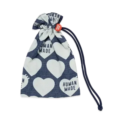 HUMAN MADE Drawstring Bag Small "Indigo"