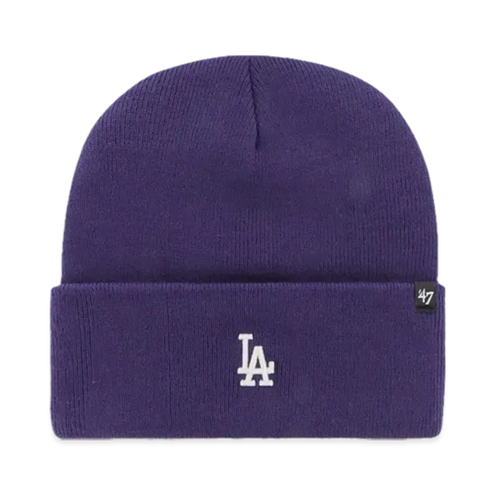 47 NYY MLB Base Runner Cuff Knit "Dodger Purple"