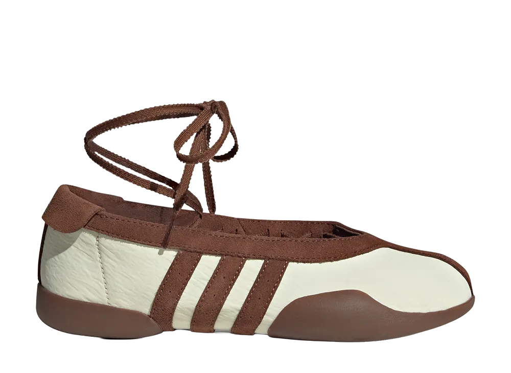 adidas Women's Taekwondo Mei "Cream White/Preloved Brown/Gold Metallic"