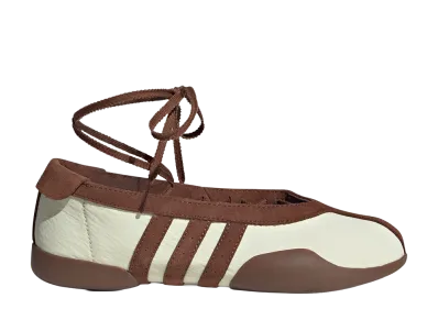 adidas Women's Taekwondo Mei "Cream White/Preloved Brown/Gold Metallic"