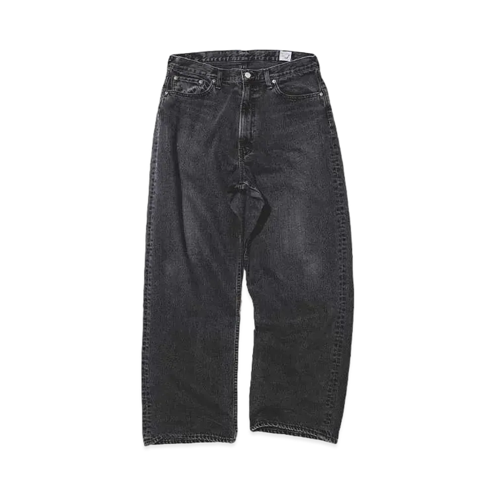 BEAMS x orSlow Super Dad's Fit Denim "Black"