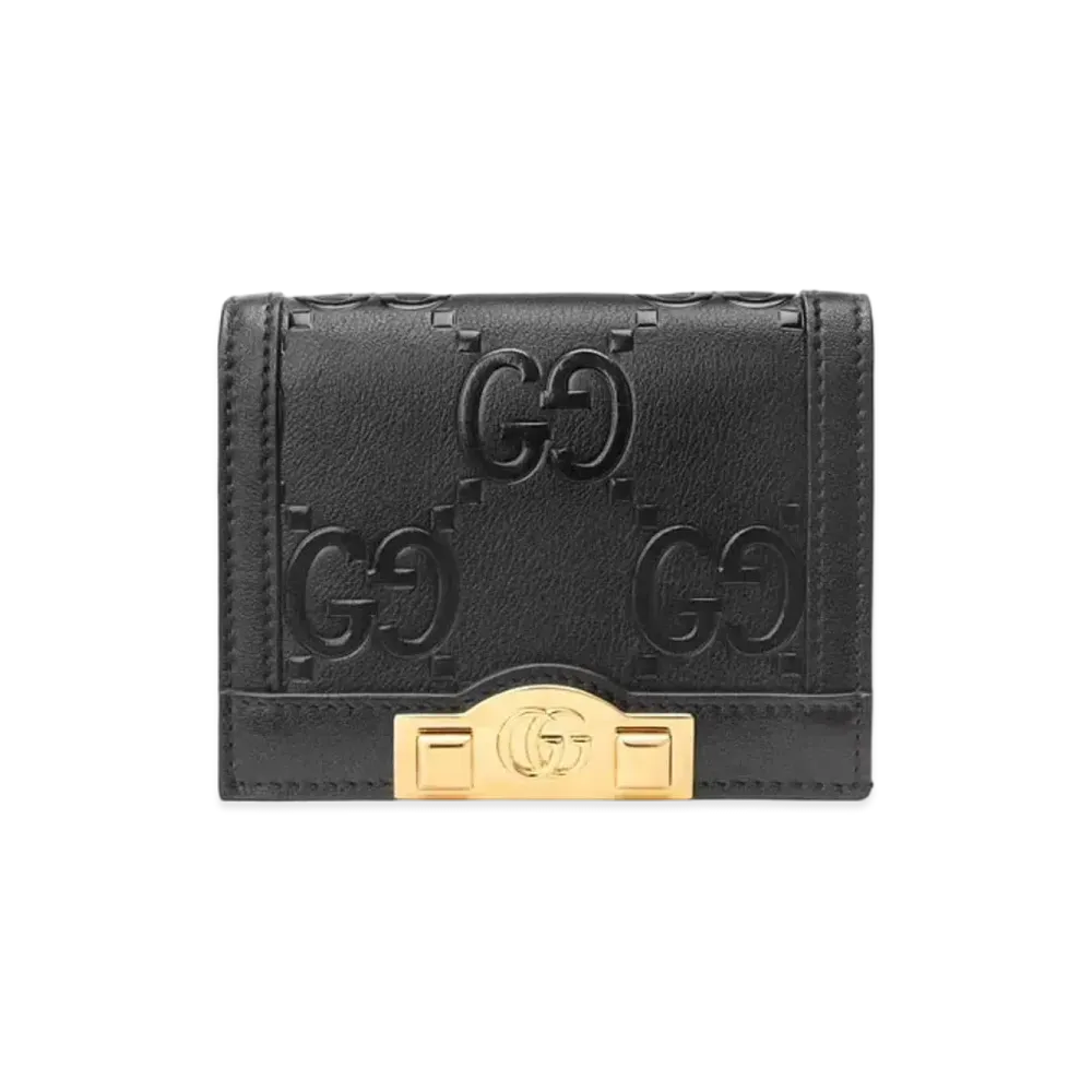 GUCCI GG Card Case Wallet "Black"