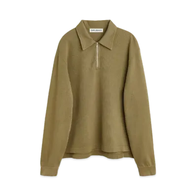 OUR LEGACY Lad Sweatshirt Uniform Athletic Rib "Uniform Olive"