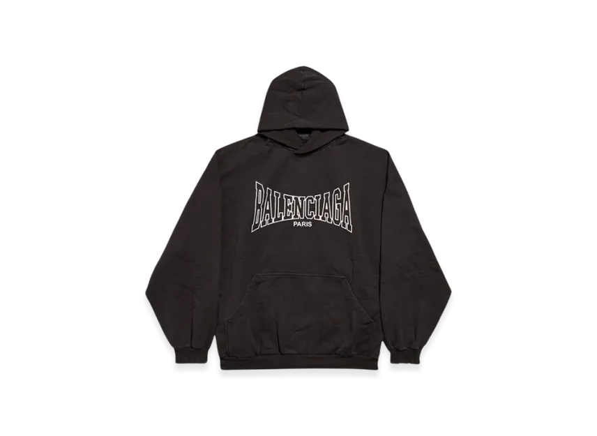 【Balenciaga】LARGE FIT HOODIE◆803265TRVH6 BALENCIAGA Boxy Large Fit Hoodie