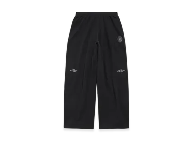 BALENCIAGA 3B Football Baggy Sweatpants "Black/Charcoal"