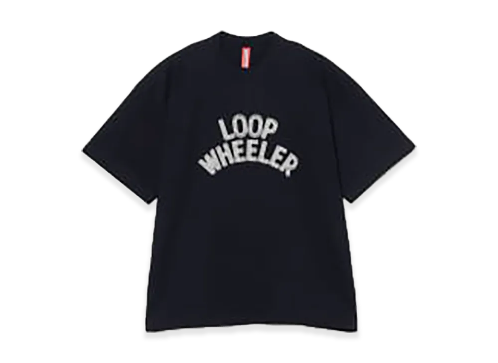 BEAMS JAPAN x LOOPWHEELER Graphic T-Shirt "Navy"