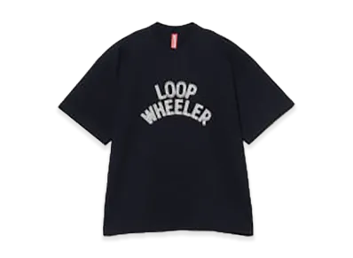 BEAMS JAPAN x LOOPWHEELER Graphic T-Shirt "Navy"