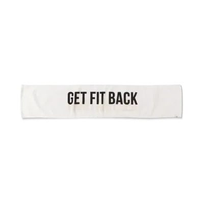 WIND AND SEA WDS (GET FIT BACK ) TOWEL "White"