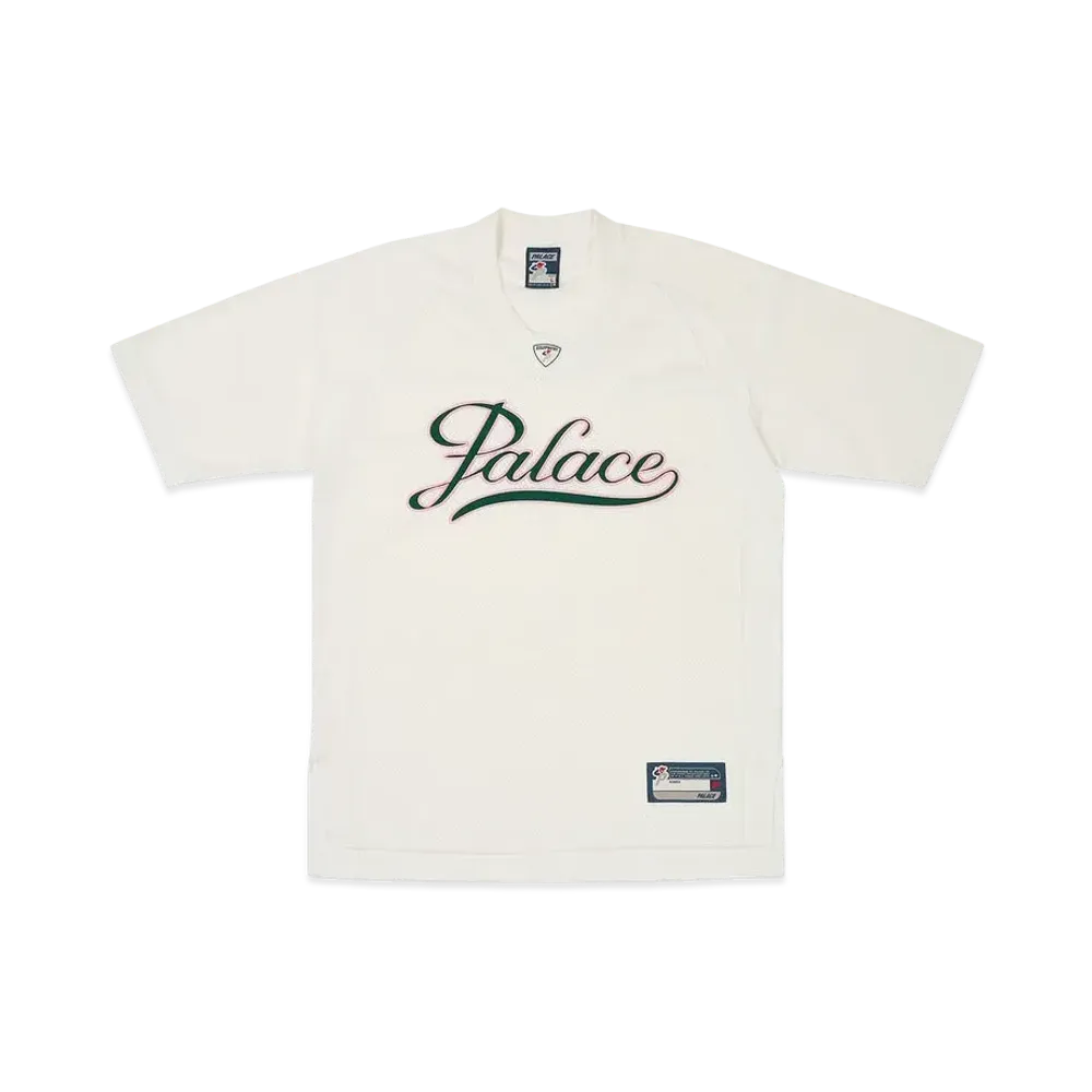 PALACE Contender Mesh Jersey "White"