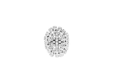 BALENCIAGA Palazzo Ring "Antique Silver"