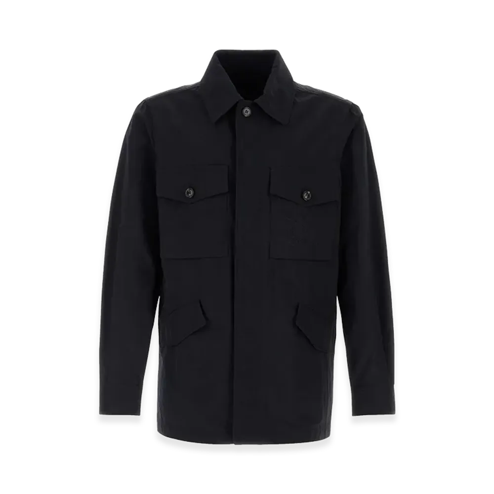 Burberry Nylon Jacket "Midnight Blue"