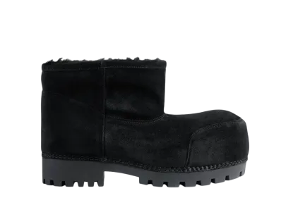 BALENCIAGA Alaska Fur Bootie "Black"