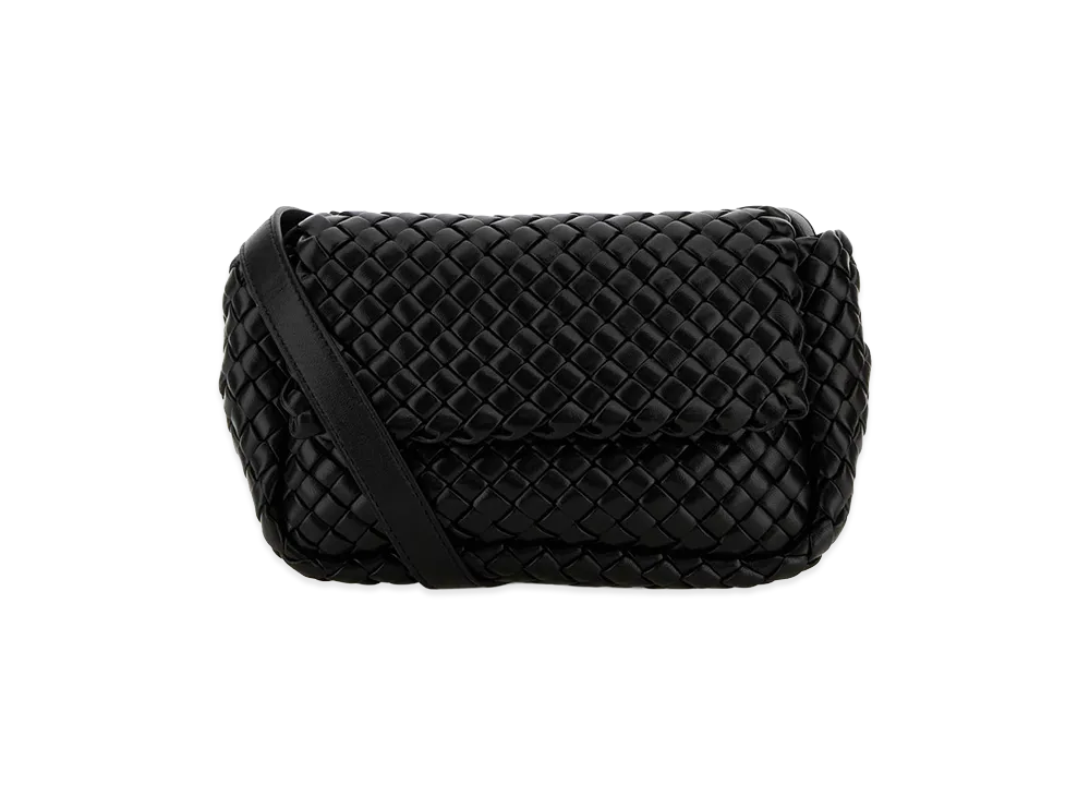 Bottega Veneta Women's Leather Crossbody Bag "Black"