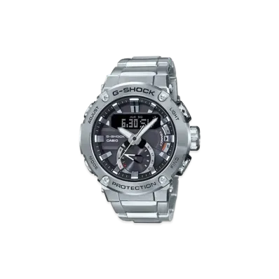 Casio G-Shock GSTB200D-1A - 50mm in Stainless Steel
