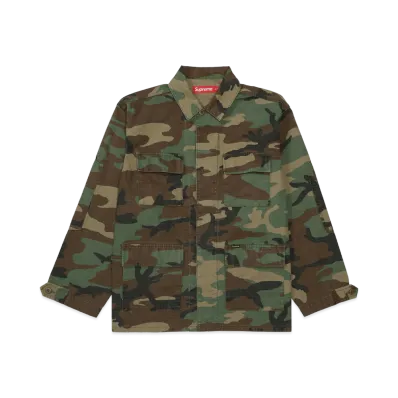 Supreme Ripstop BDU Shirt Jacket "Woodland Camo"