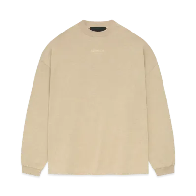 FEAR OF GOD ESSENTIALS LS Tee "Gold Heather"