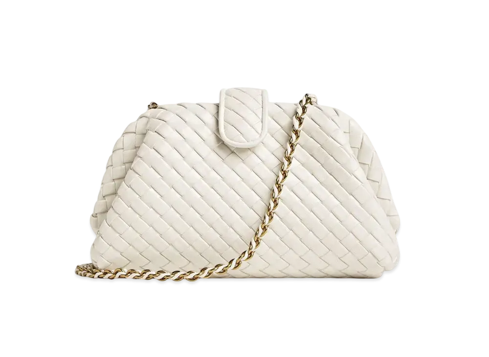 Bottega Veneta Small Lauren 1980 "Chalk"